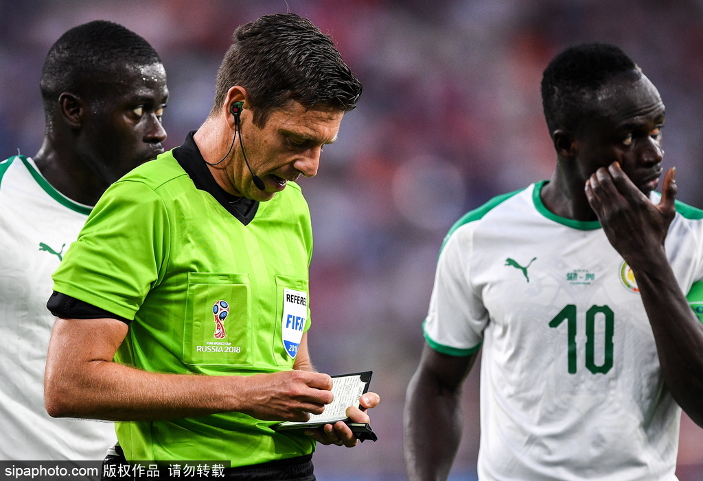 塞内加尔队在比赛中打破僵局获得优势